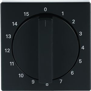 Centraalplaat + greep voor 1070U 15min f-antraciet (1770-81-103)