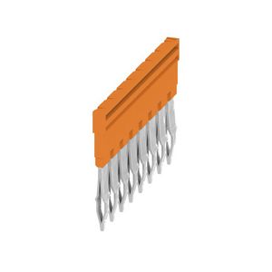 Dwarsverbinder (terminal) Plugged oranje 32 A p: 8, VVE=20