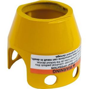 Beschermkraag vuistslagkop Ø40mm Geel Harmony XB4/XB5