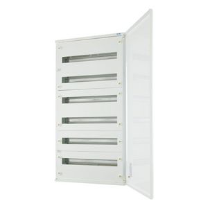 Wandverdeler BF C IP30 wit opbouw 6 rijen 144TE