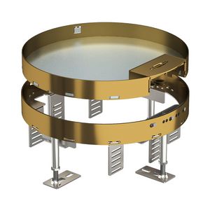 Ronde cassette met snoeruitgang Ø275mm Messing