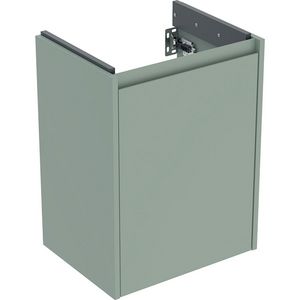 Onderkast voor fontein 1 deur 45.7x60.6x35cm Breedte wastafel=50cm saliegroen / gelakt zijdemat