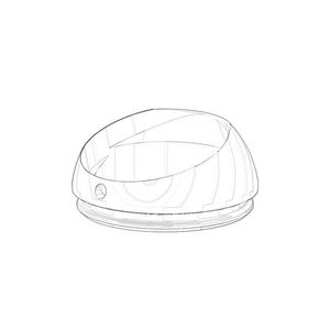 Kapje 43x20mm chr 092830017-00