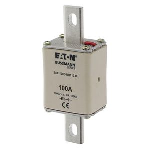 Zekering hoge snelheid 100A DC 1000V NH1 40x53x135mm gBat