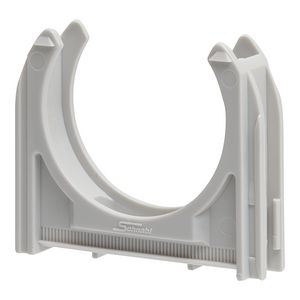 Buisklem kunststof halvrij 2/49,5-51mm EC50 grijs VVE=50
