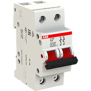 Aan-Uit schakelaar rood 2 P 63A