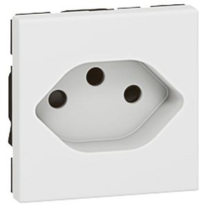 Wandcontactdoos 1voudig CH type 13 Mosaic VVE=10