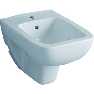 Renova Plan wandbidet 54cm met overloop Keratect