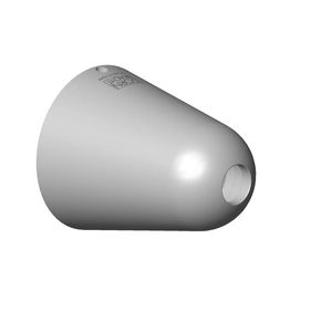 Rozet DB logo 55x65,3mm chr