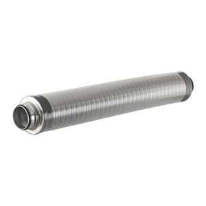 Silencer DucoFlex half star Ø160mm (M/M) L=1mtr.