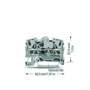 Moduleklem 2-draads diode 1N4007 2002-1211/1000-411 VVE=100