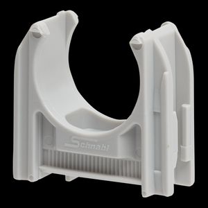 Buisklem kunststof halvrij 1/24,8-26mm EC25 grijs VVE=100