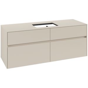 Wastafelonderkast Collaro 1400x548x500mm Cashmere Grey C11600VN