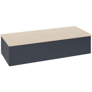 Sideboard Antao 1200x268x500mm Mid.Blue Matt Lacquer K41003HG