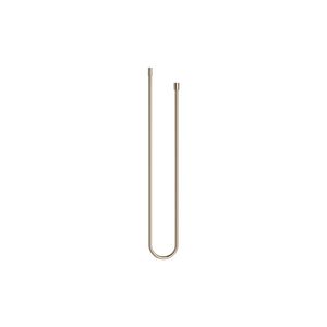 Metalen doucheslang 1/2"x3/8"x1750mm Light Gold