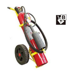 Co2-bluswagen ca20 met draai-afsluiter 5m slang en koker (809-188320)