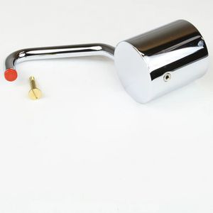 Greep met haak tbv thermostaatkraan chroom