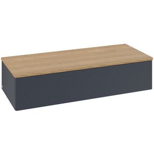 Sideboard Antao 1200x268x500mm Mid.Blue Matt Lacquer K41101HG
