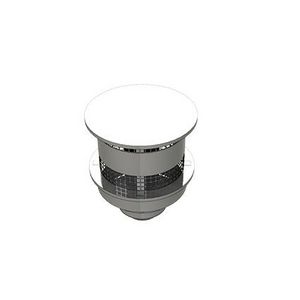 Dakterminal RVS Ø200/150/100