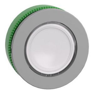 Flush mounted white Flush caps pushbutton head legend insert
