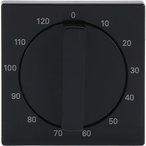 Centraalplaat + greep voor 1071U 120min f-antraciet (1771-81-103)