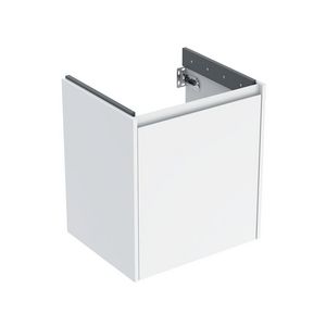 Onderkast voor wastafel 1 deur 54.6x60.6x44.6cm Breedte wastafel=60cm wit / gelakt zijdeglans