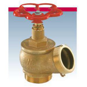 Brandkraan MS 1" schuin mt aansl.st 31mm nk STZ mess (809-104861)