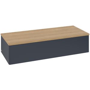 Sideboard Antao 1200x268x500mm Mid.Blue Matt Lacquer L41001HG