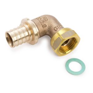 2-del. koppeling haaks  SDR11 LX schuif  32x1"wartel