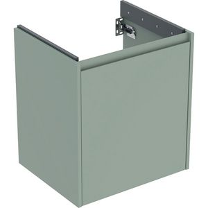 Onderkast voor wastafel 1 deur 54.6x60.6x44.6cm Breedte wastafel=60cm saliegroen / gelakt zijdemat