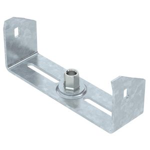 Centrale ophangbeugel voor kabelgoot B150mm staal zinkt