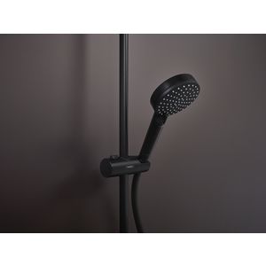 Vernis Shape Showerpipe Reno Eco Smart mat zwart