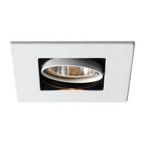 Downlight INSET TREND SQ FL SW GU10 wit