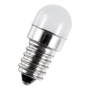 Signaleringslamp LED E14 T18X35 12V AC/DC wit VVE=10