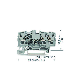 Moduleklem 3-draads diode 1N4007 2002-1311/1000-410 VVE=100