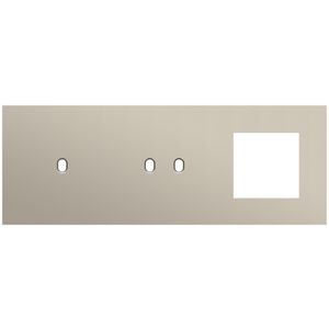 Afdekplaat 3-voud horiz. 71mm centerafst. 166-57723