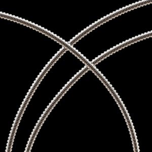 Rol a 50m. Beschermslang RVS 14x17mm IP40 AD17