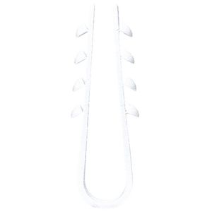 Kunststof bandklemplug halogeenvrij 20 - 40mm wit VVE=200