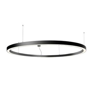 Plafond-/wandarmatuur NILO 1200mm dir./indir. 3K DALI nood zwart