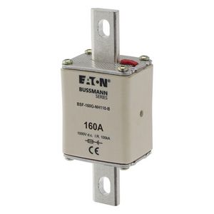 Zekering hoge snelheid 160A DC 1000V NH1 40x53x135mm gBat