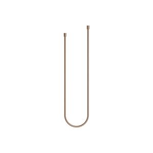 Metalen doucheslang 1/2"x1/2"x1750mm Brons gebors.