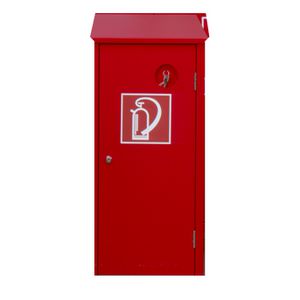 Beschermkast blst staal opbouw rood sleutelkastje ex.sticker (809-100557)