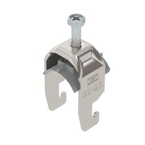 Beugelklem 2056 22-28mm rvs A2 1.4301 blank 1186822 VVE=50