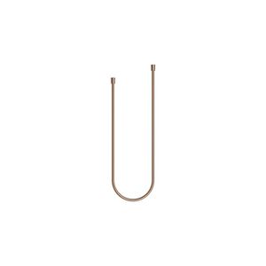 Metalen doucheslang 1/2"x1/2"x1250mm Brons gebors.