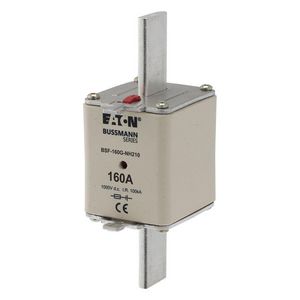 Zekering hoge snelheid 160A DC 1000V NH2 54x61x150mm gBat