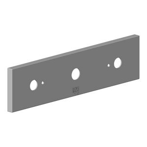 Rozet DB logo 240x60x9mm Champagne (22kt Goud)