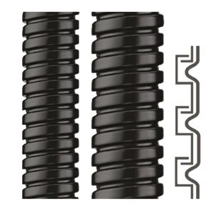 Rol a 50m. Beschermslang metaal PA mantel 13x17mm IP68 AD17