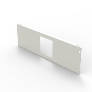 Frontplaat 3-polig DPX3 250HP Hori. XL3S 4000 breedte 24 mod