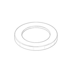 Rozet 55x6mm Mat Wit 092790001-10