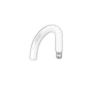 Uitloop 26x131x127mm, 4,54l/min. chr